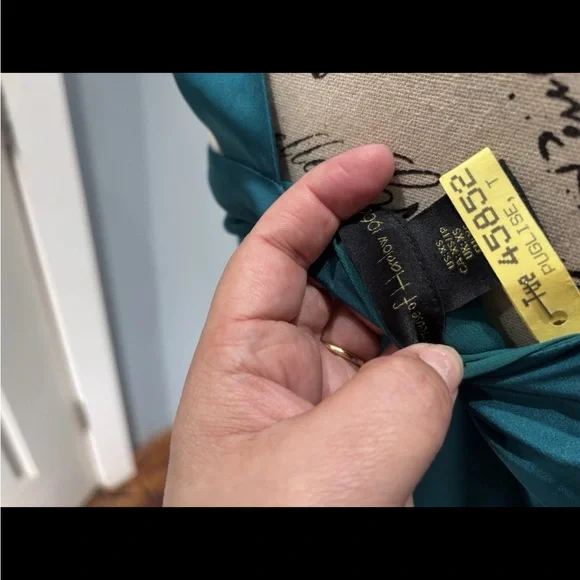 House of Harlow 1960 Teal V-Neck Maxi Dress - Picture 8 of 9